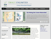 Tablet Screenshot of crotonwatershedtu.org
